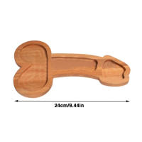 Tablero De Aperitivos En Forma De Pato Divertido Y Original Con Curvas Perfectas Regalos Originales De Madera Para El Hogar - details 3