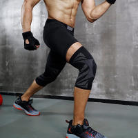 Veidoorn 1PC Soporte De Rodilla Deportiva Para Hombres Elástico Con Banda Antideslizante Equipamiento De Fitness Mordaza De Rodilla Para Baloncesto - details 3