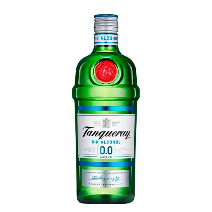 Ginebra Tanqueray 0,0 - Botella 70 CL - Sin Alcohol - 1