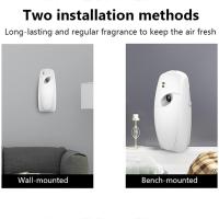 Automatic Air Freshener Dispenser, Automatic Adjustable Fragrance Dispenser Wall Mounted, Automatic Spray with Light Sensor for Indoor - details 3