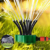 Riega 360 Grados Jardín Automático Multisombreador Juego De Riegos Para Césped Herramientas De Jardinería Con Múltiples Cabezales - details 5