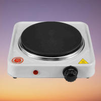 Placa de Cocina Eléctrica ALMALUX 1000W, Hornillo Portátil de 1 Fuego, Ø185mm, Control de Temperatura, Ideal Camping y Casa - details 2