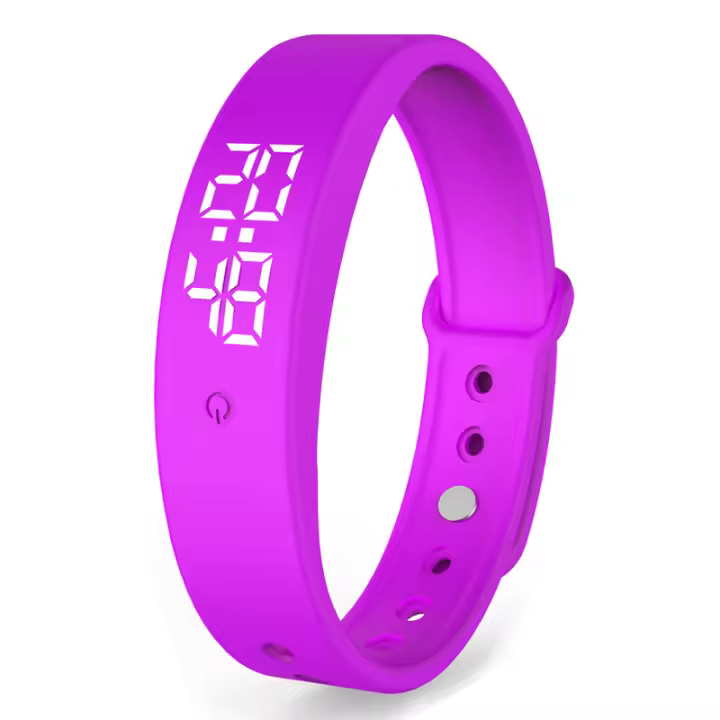 Reloj de Alarma de vibración, alarmas vibrantes con temporizador de Cuenta regresiva, Reloj de recordatory de Alarma de vibración a prueba de Agua, alarmas personales-HAOY - 1