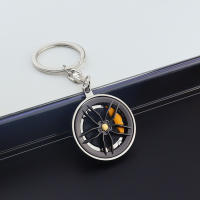Llavero De Coche Con Eje Metálico Juguetes De Dedo Creativos Colgante De Ganchillo Calibrador Disco De Freno Regalo - details 8