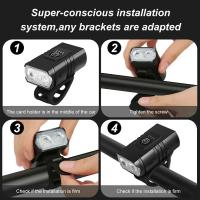 Luz Inteligente Para Bicicleta Heinast LED USB 3000mAh Impermeable MTB Farol Delantero Ciclismo Luz De Bicicleta Accesorios - details 10