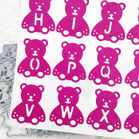Spanish Happy Birthday Heart Love Bow Alphabet Bear Cherub Metal Cutting Dies Stencils Para Scrapbooking Y Embossing - details 5