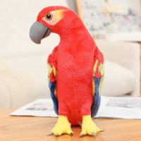 Juguete De Peluche Realista De Cacatúa Para Niñas Y Bebés Regalo De Cumpleaños Suave Simulación De Pájaro Kawaii 50/70cm - details 16