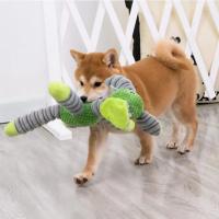 Juguete De Masticar Para Perros Grandes Indestructible Suave En Forma De Animales Peluche Para Entrenamiento Dental Y Moler Dientes De Pupilo Juguetes Sonidos Squeaky - details 2