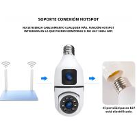 Cámara IP 4K 1080P Con Lente Dual PTZ Wifi Pantalla Dual Seguimiento Automático Audio Bidireccional Visión Nocturna Color Cámara De Seguridad - details 4