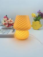 Lámpara De Mesa Para Niña Lámpara De Noche LED En Forma De Setas Decoración De Habitación Lámpara De Escritorio De Vidrio Iluminación Moderna Para Dormitorio Y Sala De Estar - details 4