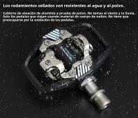 RACEWORK M8020 Pedal De Bicicleta MTB Con Sistema SPD Plástico Auto-Desbloqueable Para Montaña Compatible Con Shimano - details 4
