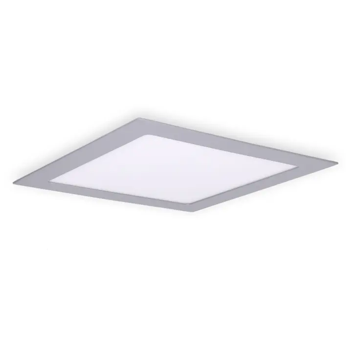 FORLIGHT Downlight Ip23 Easy Square 225Mm Led 15,5W 3000K Gris 1371Lm - 1