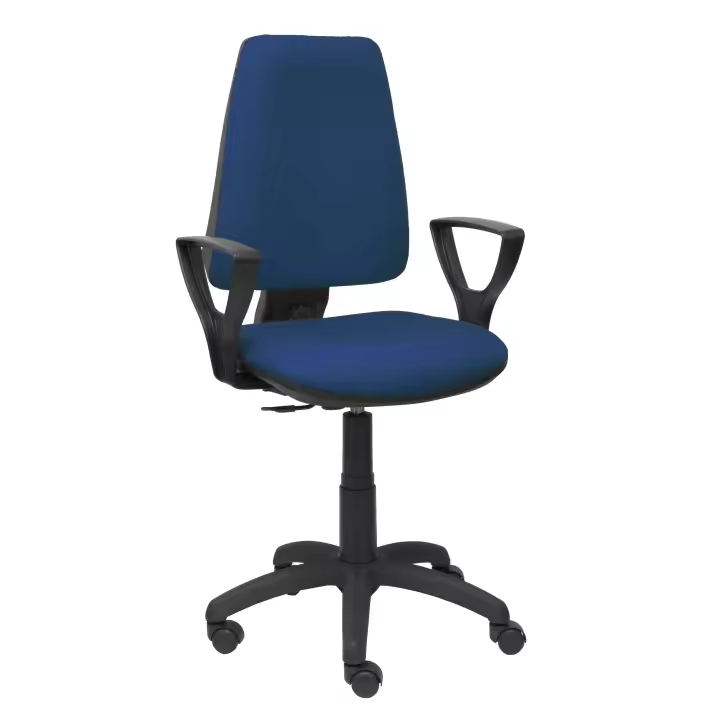 Silla de Oficina Ergonómica Piqueras Y Crespo con Respaldo BALI Azul Marino y Brazos Fijos - 1