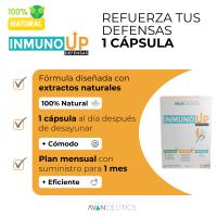 Avanceutics InmunoUp - Complemento alimenticio, vitaminas naturales, inmunidad, vitamina c, vitamina b - details 0