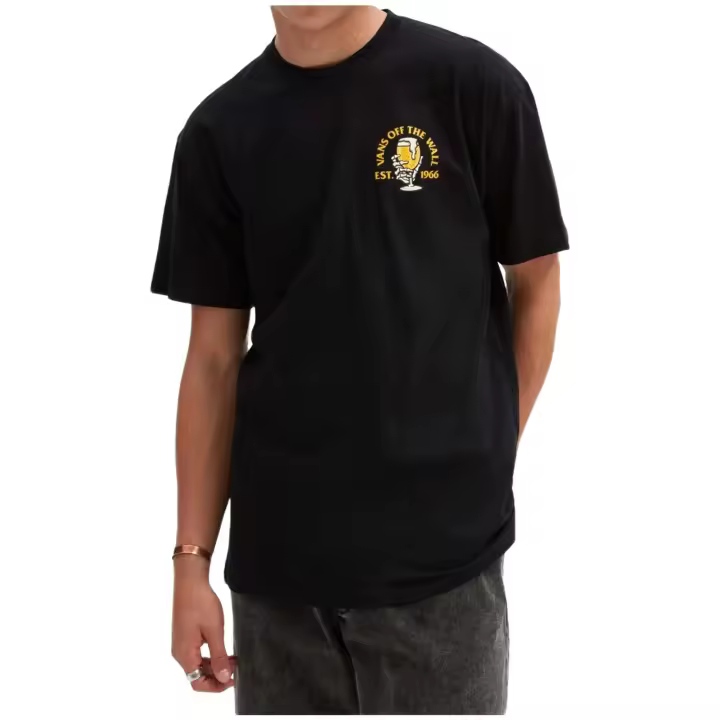 Camiseta de Manga Corta Vans  para hombre en color negro - 1