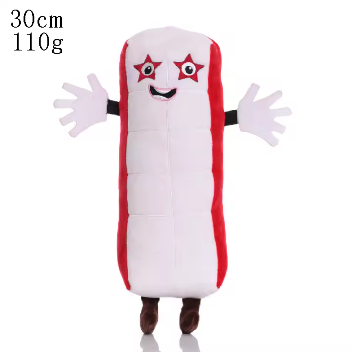 Muñeco De Peluche Con Números De Dibujos Animados Educativo Juguete De Peluche Para Niños Regalo De Educaci\u00f3n Temprana - 1