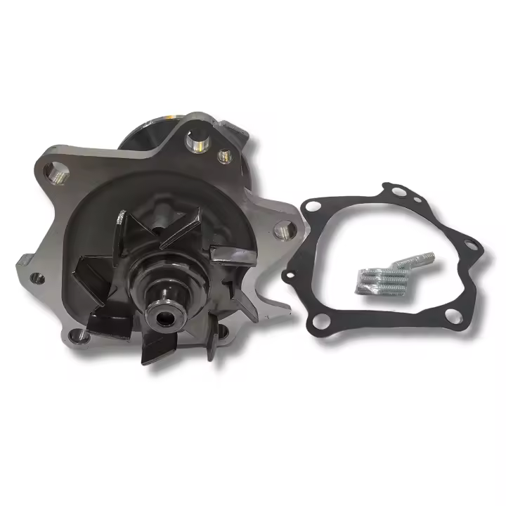 Bomba de agua 8 aspas compatible con Nissan Patrol RD28 RD28T RD28TI mdoelo 260 Y60 Y61 con junta y esparragos, nueva - 1