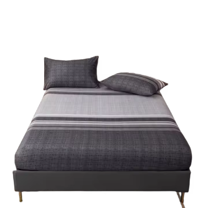 Juego De Sábanas Y Fundas Para Almohadas Tamaño King 100% Poliéster Impresión Sandía Elástico Alrededor De La Cama 3 Piezas - 1