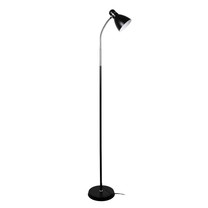 BEL AIR HOME - Lámpara de Pie Megara Blanco 155 Cm Altura E-27 Portalámparas - Iluminación de Estilo para tu Hogar - 1