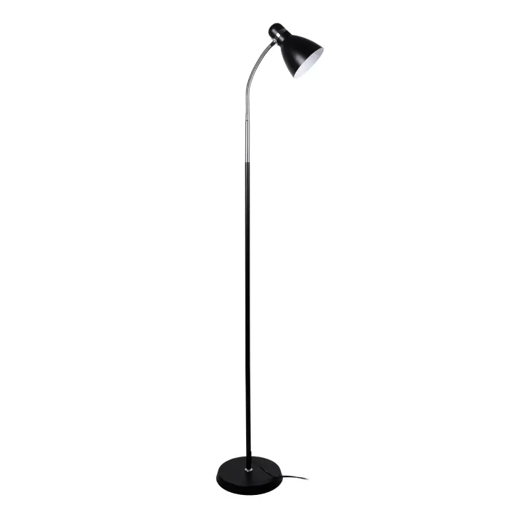 Lámpara de Pie Megara Blanco 155 Cm Altura E-27 Portalámparas - Iluminación de Estilo para tu Hogar - 1