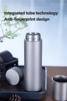 Tiartisan Termo De Deporte De Titanio 450ml Impermeable Y a Prueba De Fugas Para Camping Y Exteriores Con Aislamiento Por Vaciado - details 5