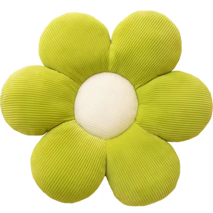 Cojín En Forma De Flor De Peluche Anime Tema Juguete Creativo Para Oficina Regalo Pequeño Decoración De Habitación Para Bebé - 1