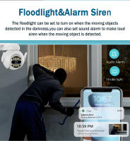Cámara De Seguridad DBIT Wifi 2MP Full HD Exterior Visión Nocturna Protección Inteligente Hogar Impermeable Monitorización - details 6