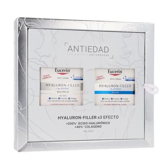 Eucerin Cofre Hyaluron Filler 3x Effect Día 50ml + Noche 50ml - 1