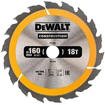 DeWALT ‎DT1931-QZ hoja de sierra circular 1 pieza(s) - 1