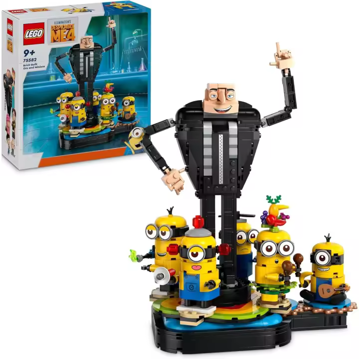 LEGO GRU 4: Mi Villano Favorito Modelo de GRU y los Minions  Lego 75582 - 1