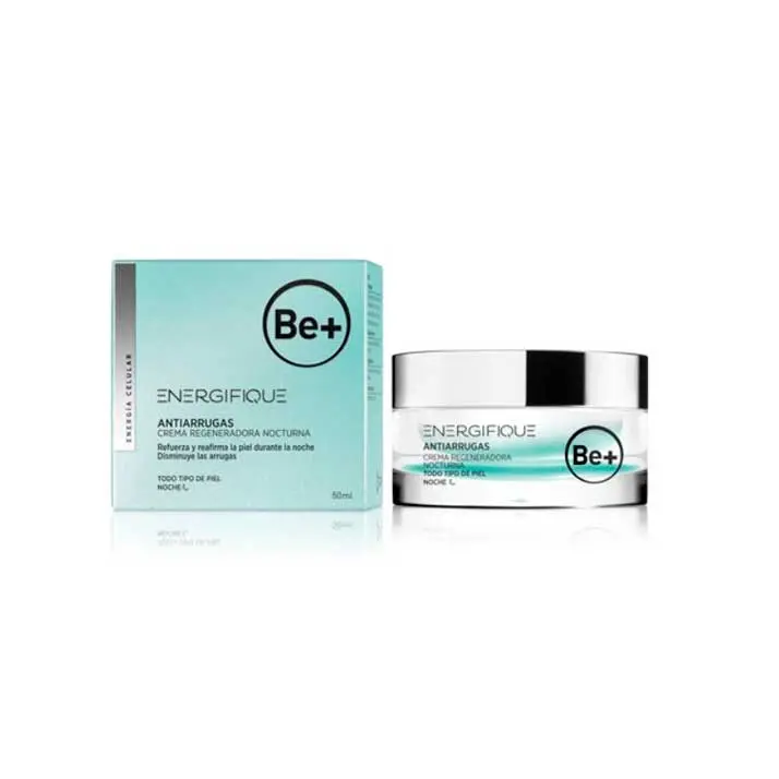 Crema Antiarrugas Nocturna Regeneradora Be+ Energifique 50 Ml - 1