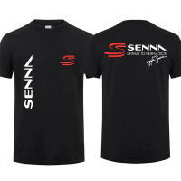 Camiseta De Moda Para Hombres 2024 Estilo Casual Ayrton Senna Legendario De Fórmula 1 Brasileña T-Shirt Gráfica Oversize Transpirable Streetwear - details 1