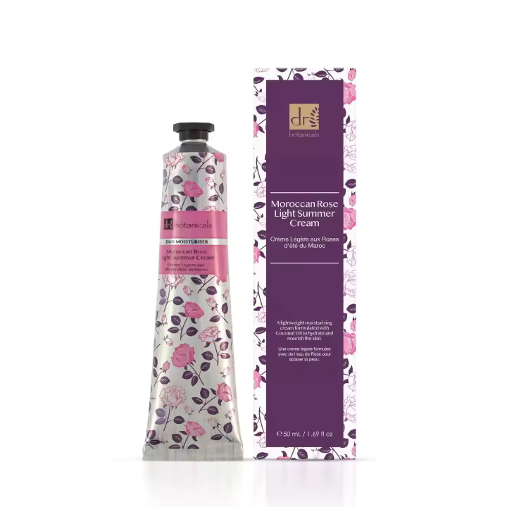 Dr.Botanicals Crema Facial y Corporal Ligera de Rosa Mosqueta - 1