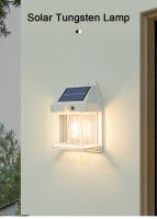 2PCS Luz Solar Exterior Jardín Inducción Corporal Lámpara De Pared Para Casa Villa Balcón Decorativa IP65 Impermeable - details 7