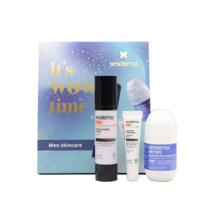 Sesderma Men skincare: pack OFERTA Absolut Force Loción 50 ml + Contorno Ojos 15 ml + Dryses Desodorante 75 ml - 1