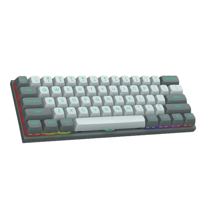 Teclado Mecánico De Juego E-YOOSO Hz-61 RGB USB Mini 8K RT Con Interruptores Magnéticos 61 Teclas Cable Desmontable Para PC Portátil Computadora - 1