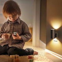 Luz Nocturna LED Ajustable Sensor De Atardecer a Medianoche Para Cocina Pasillo Dormitorio Escaleras Luz Nocturna Dimmerable - details 5
