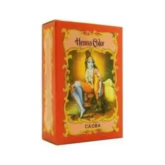 Radhe Shyam Henna Tinte Nat Caoba Polvo 100Gr - 1