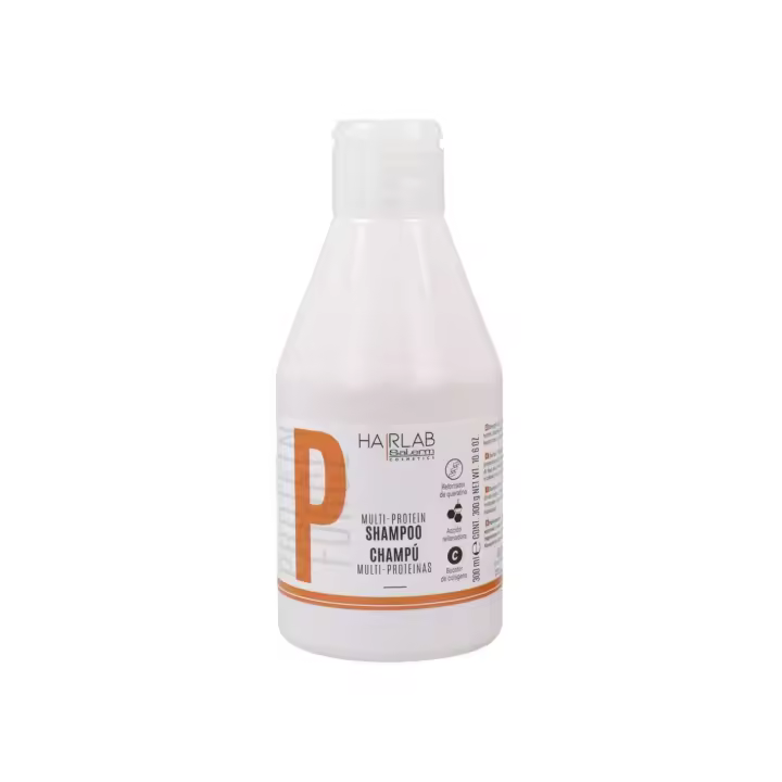 Salerm Hairlab Multi Proteinas Champú 300 Ml., El Champú Multiproteínas Salerm De Buena Calidad Profesional Es Un Champú Fortalecedor Que Repone La Falta De Queratina Natural. - 1