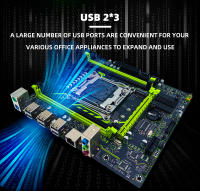 Placa Base X99-8D4 ZSUS Con CPU Xeon E5 2630 V4 DDR4 16GB RAM 2133MHZ NVME M.2 SATA Compatible Con LGA2011-3 Para Desktop Y Servidor - details 6