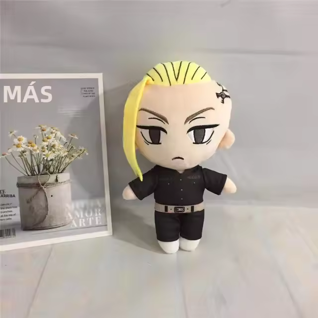 Muñeco De Peluche Anime 20cm Manjiro Sano Ryuguji Ken Habumiya Ichiho Venue Keisuke Matsuno Chidori Sankilon Suave Y Cálido Juguetes Para Adultos Y Niños - 1