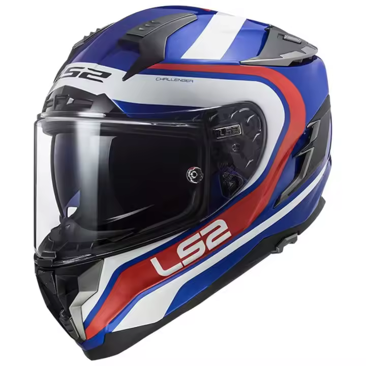 Ls2 Casco Integral Ff327 Challenger Azul Adulto - 1