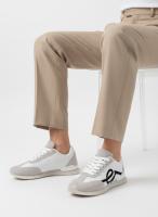 Calzados soraia, Zapatillas Deportivas de Mujer Estilo Retro de Malla Transpirable con Gráfico Abstracto, Sneakers Ligeras con Cordones para Caminar, Tenis Casuales Antideslizantes de Uso Diario Deportivo ANUDADO Casa - details 1