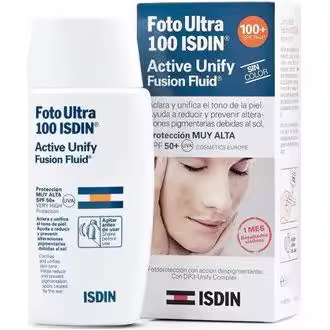 Fotoultra Isdin 100 Active Unify Fusion Fluid Spf 50+, 50 Ml - 1