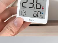 XIAOMI DUKA Medidor De Temperatura Y Humedad Digital LCD De 2.5 Pulgadas Estación Meteorológica Interior Sensor Mini - details 5