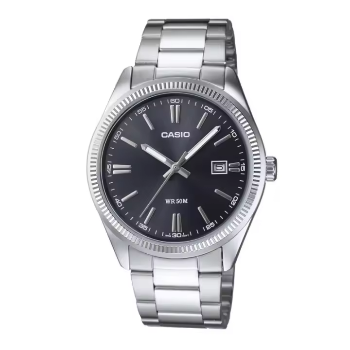 Reloj Casio MTP-1302D-1A1V Hombre - Correa de Acero Inoxidable - 1
