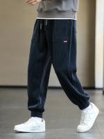 Nuevos Pantalones De Corduroy Para Hombre Otoño Invierno Estilo Callejero Holgado Casuales Pantalones De Jogger Talla plus Hasta 8XL - details 10