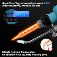 Soldador Eléctrico 75W Con Pantalla LCD De Temperatura Ajustable Herramienta De Soldadura Y Reparación Compatible Con Batería Makita 18V (No Incluye Batería) - details 3