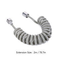 Tubo De Showers De Plástico Flexible Para Baño Y Inodoro Con Reglamento Anti-enredo Longitud 2/3/4 Metros Para Rojinegro - details 9