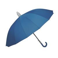 Paraguas largo grande de 16 varillas con funda protectora antigoteo, estructura de fibra, antiviento y automático de 68 cm paraguas antigoteo liso unisex paraguas práctico y funcional - details 0